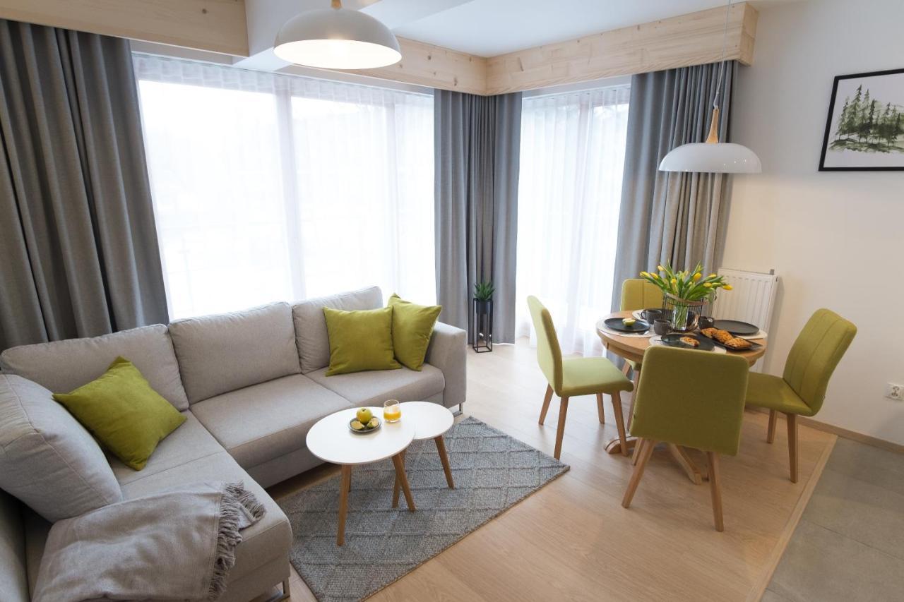 Apartament Modern Green w centrum z widokiem na Giewont Zakopane Zewnętrze zdjęcie